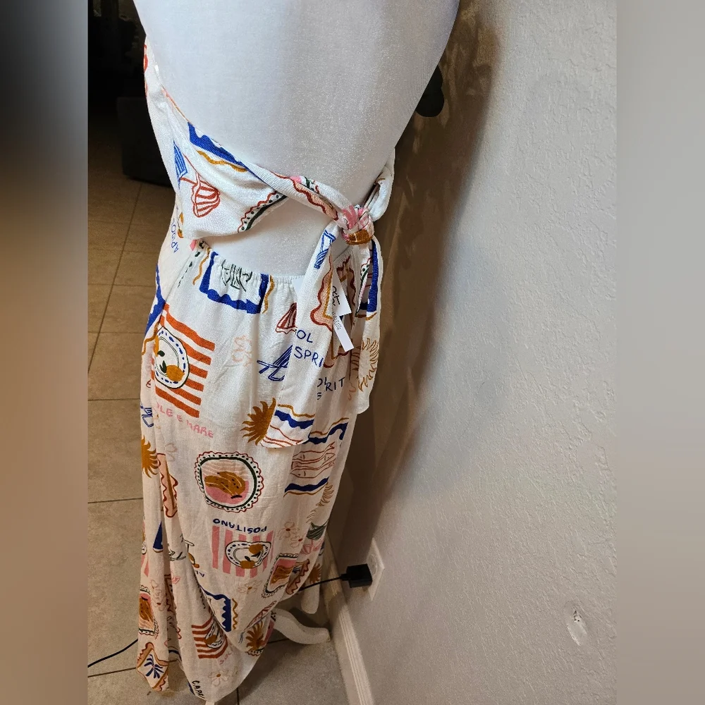 Paper Heart Australia Colorful Graphic Print Maxi Dress - Picture 4 of 9